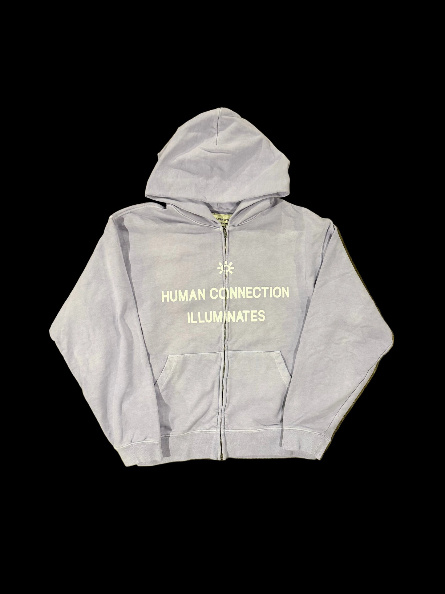 ILLUMINATE - CUSTOM DYE ZIP UP HOODIE