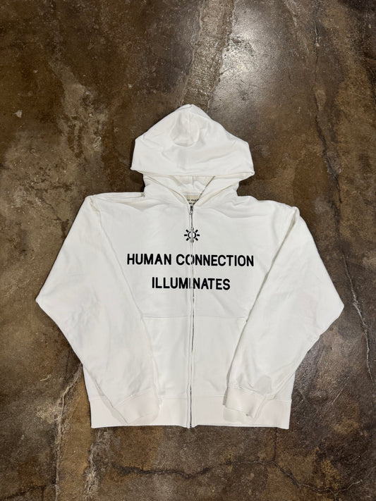 HUMAN CONNECTION ZIP UP HOODIE