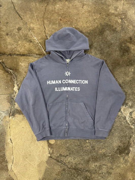 ILLUMINATE - CUSTOM DYE ZIP UP HOODIE V3